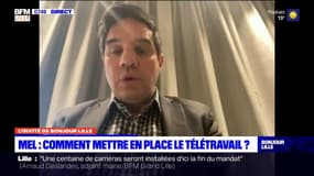 Télétravail: le président du MEDEF Lille Métropole assure que les salariés "ne veulent plus retourner chez eux"