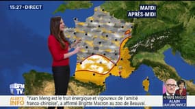 La météo pour ce mardi 5 décembre 2017