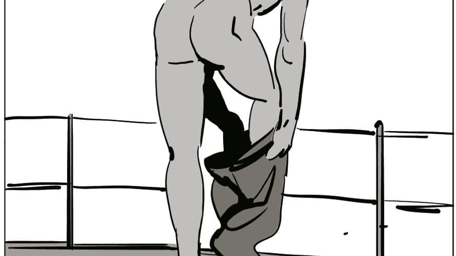 Les fesses de Corto Maltese dans sa nouvelle aventure, "Océan Noir" Les fesses de Corto Maltese dans sa nouvelle aventure, "Océan Noir"
