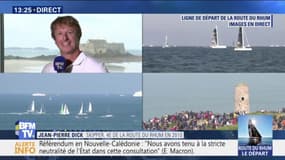 Route du rhum: "Il faut être capable de vivre des laps de sommeil d'un quart d'heure" explique le skipper Jean-Pierre Dick