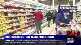 Covid-19: les supermarchés étudient la mise en place d'une jauge plus stricte