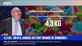 BFM Conso : 4,3 kg, on n'a jamais autant mangé de bonbons ! - 27/10