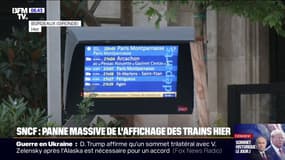 Une panne nationale a touché hier les services informatiques de la SNCF