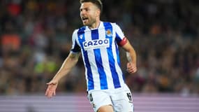 Asier Illarramendi avec la Real Sociedad, le 20 mai 2023.