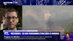 Feux en Grèce : 30 000 personnes évacuées à Rhodes - 24/07