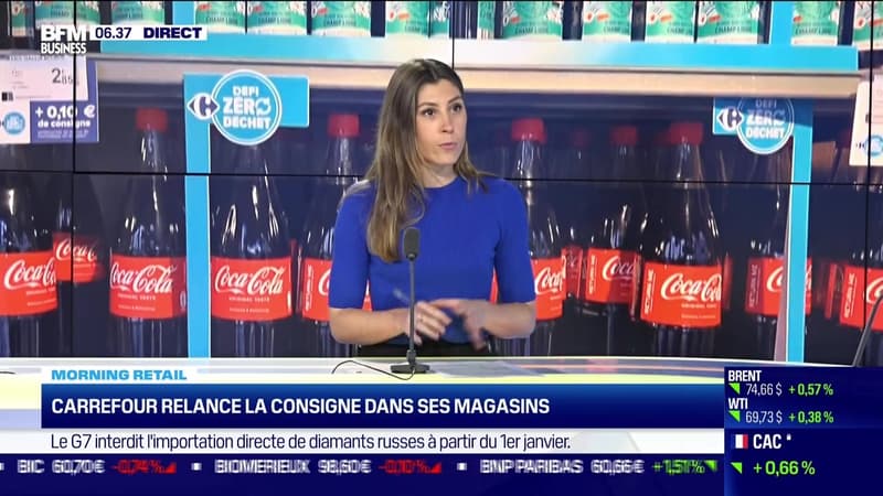 Morning Retail : Carrefour relance la consigne dans ses magasins, par Eva Jacquot - 07/12