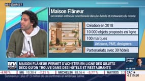 La pépite : Maison Flâneur, une plateforme digitale qui permet d'acheter des objets vus dans les hôtels et restaurants, par Lorraine Goumot - 12/06