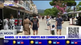 Bandol: le 14-Juillet profite aux commerçants