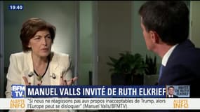 Manuel Valls face à Ruth Elkrief (2/2)