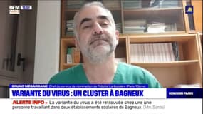 Variant du Covid-19 à Bagneux: Bruno Mégarbane craint une possible "aggravation de la situation épidémique" 