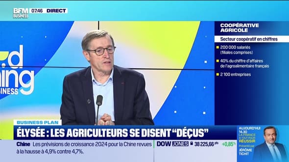 Dominique Chargé (Coopération Agricole) : Agriculture, ce qui s'est dit à l'Élysée - 03/05
