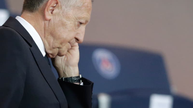 Jean-Michel Aulas, le président de l'OL