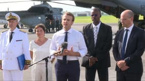 Emmanuel Macron annonce la création "d'un fonds spécifique" pour les sinistrés de l’ouragan Irma