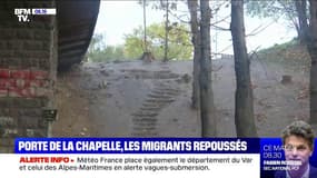 Quelle est la situation à la Porte de la Chapelle, une semaine après l'évacuation de campements de migrants ?