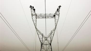 Un cable haute tension-illustration