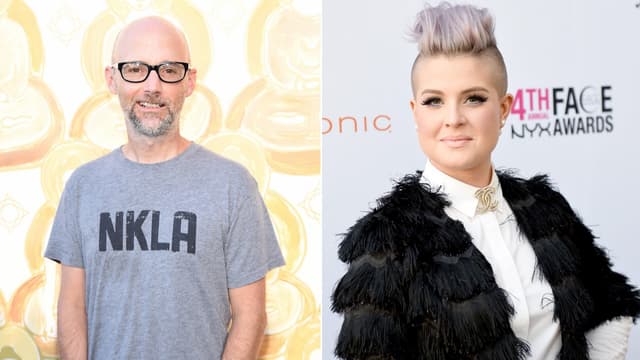 Moby et Kelly Osbourne