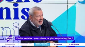 Phobie scolaire : nos enfants de plus en plus fragiles ? "Le monde éducatif, nos valeurs sociales et le pédagogisme à l’école fragilisent les petits chérubins." estime Périco Légasse. 