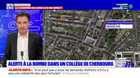 Cherbourg: un collège temporairement évacué après une alerte à la bombe