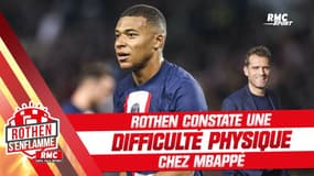 PSG 1-0 OM : Rothen constate une difficulté physique chez Mbappé