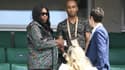 Serena Williams enceinte, le 31 mai 2017 à Roland Garros