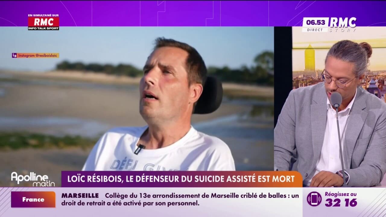 Loïc Résibois, le défenseur du suicide assisté est mort
