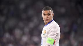 Kylian Mbappé, ici le 9 juin 2024, a appelé les jeunes à voter pour faire barrage aux extrêmes lors des élections législatives anticipées des 30 juin et 7 juillet