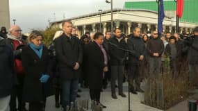 Des centaines ont rendu hommage aux victimes de l'incendie de Vaulx-en-Velin.