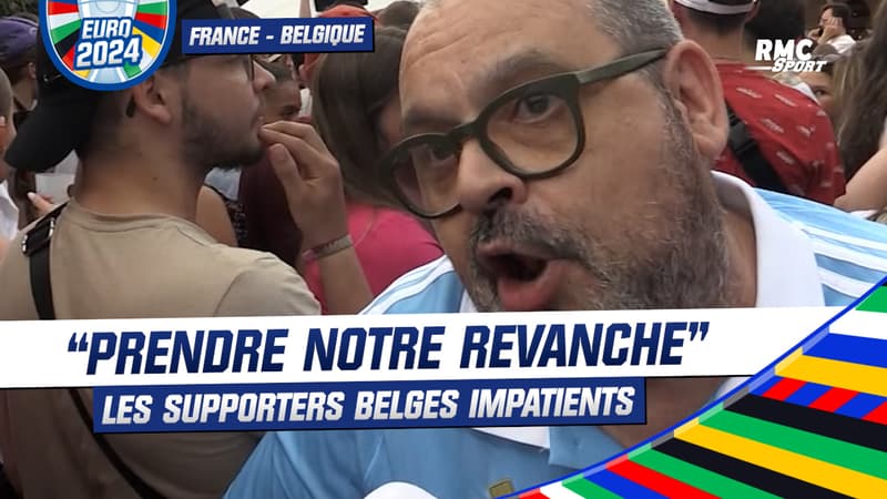 France - Belgique : “Prendre notre revanche” les supporters belges impatients