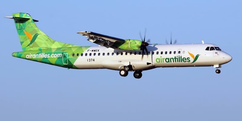 Un avion de la compagnie aérienne Air Antilles (photo d'illustration).