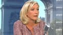 Marine Le Pen, la présidente du Front national, ne souhaite pas que la France intervienne en Syrie.