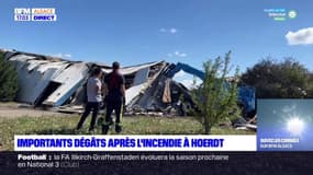Bas-Rhin: les entreprises impactées par l'incendie à Hoerdt se réorganisent