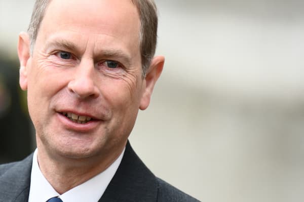 Le prince Edward à Londres en mars 2022