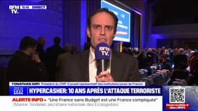 Antisémitisme: "La situation est pire qu'il y a dix ans", pour le président du Crif Yonathan Arfi