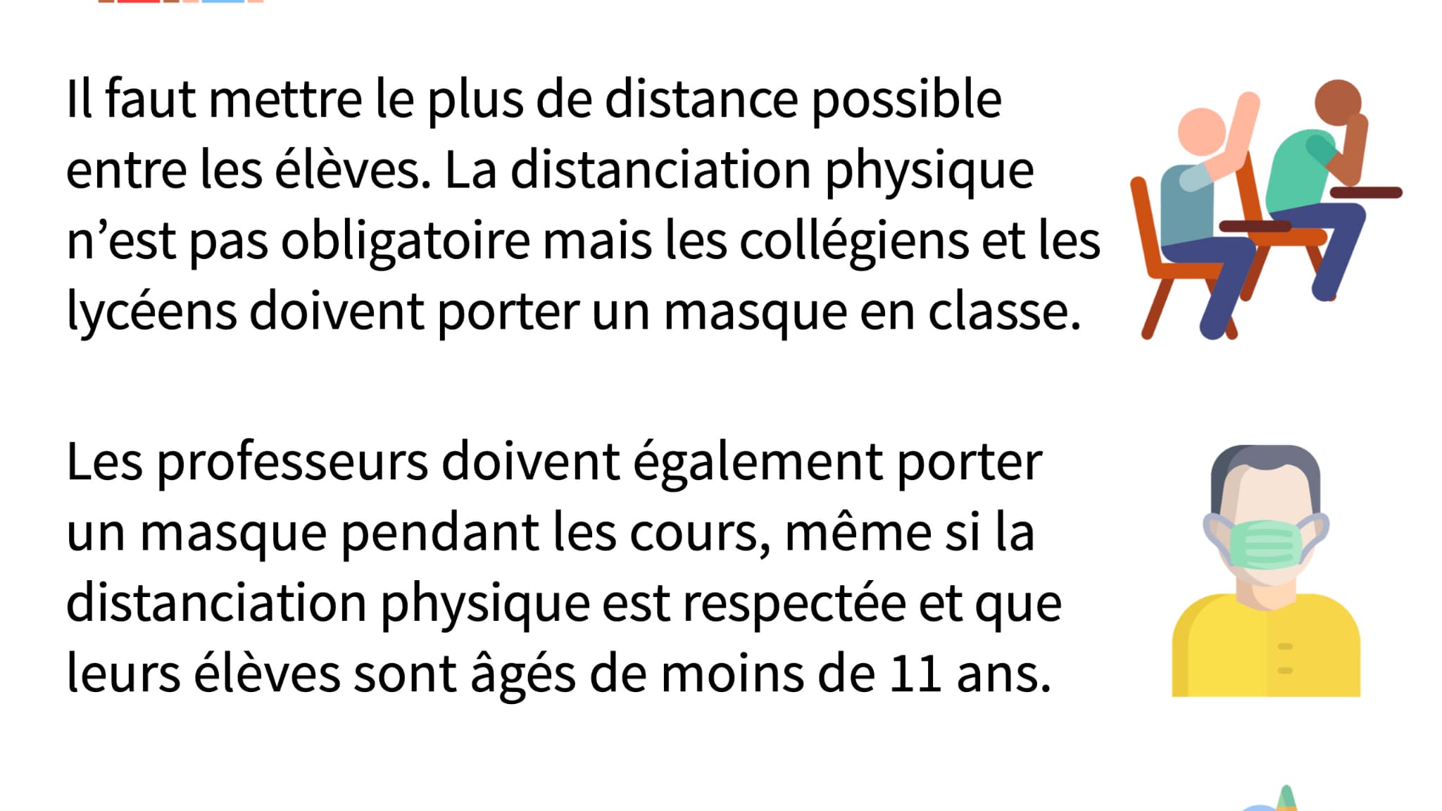 Pendant les cours, en classe