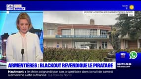 Armentières: Blackout revendique le piratage de l'hôpital