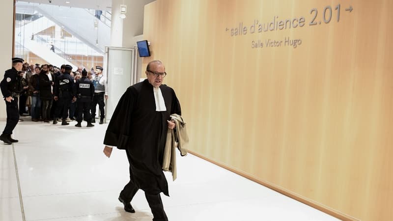 L'avocat Herve Temime au Tribunal de grande instance de Paris, le 18 octobre 2019
