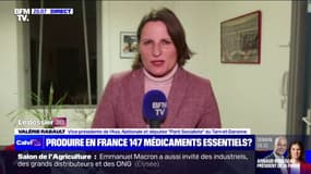 Pénurie de médicaments: "Aujourd'hui, on a 15 jours de stock de paracétamol", indique Valérie Rabault (vice-présidente PS de l'Assemblée nationale)