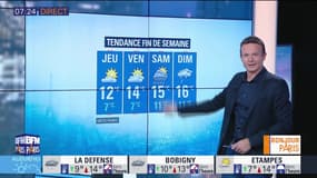 Météo Paris Île-de-France du Date: la pluie est au rendez-vous tout au long de la matinée