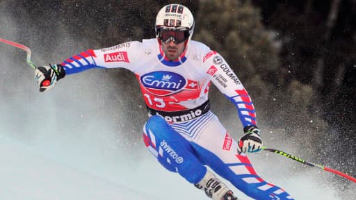 Adrien Théaux, le meilleur descendeur français