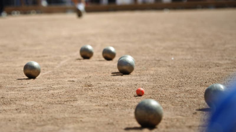 Pétanque. 