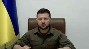 Le président ukrainien Volodymyr Zelensky le 5 avril 2022.