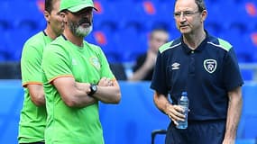 Roy Keane et Martin O'Neill