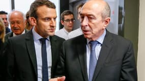Emmanuel Macron et Gérard Collomb sont accusés d'avoir chercher un bouc émissaire après le double meurtre de Marseille.