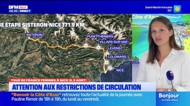 Tour de France Femmes : attention aux restrictions de circulation ce week-end pour l'arrivée