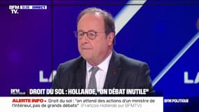 Restriction du droit du sol à Mayotte: "Je trouvais que c'était un texte inutile", assure François Hollande