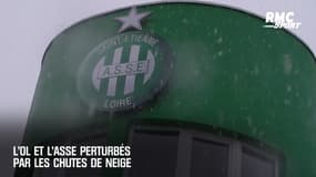 L'OL et l'ASSE perturbés par les chutes de neige