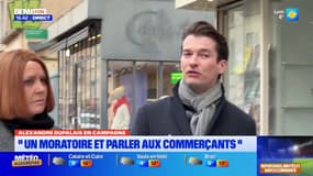 Alexandre Dupalais (UDR, RN) : "Un moratoire et parler aux commerçants"