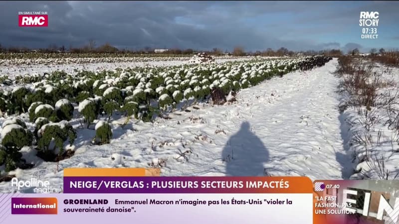 Neige/verglas : Plusieurs secteurs impactés