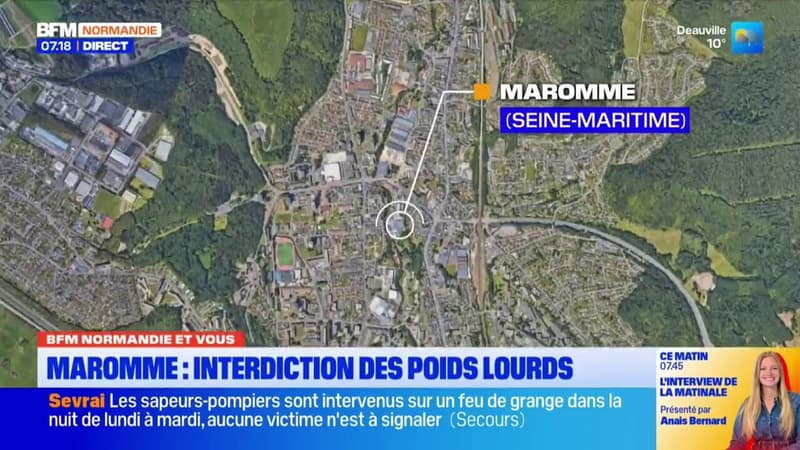 Maromme interdit les poids lourds pour lutter contre la pollution et le bruit
