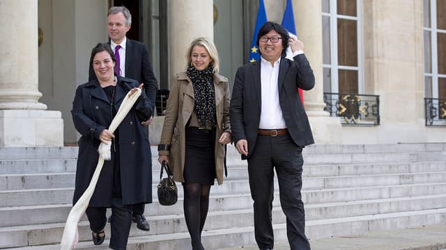 Emmanuelle Cosse (à gauche) et Barbara Pompili, font partie des sept nouvelles entrantes au gouvernement.